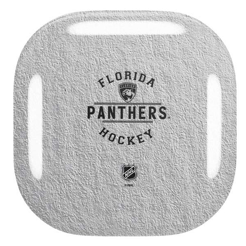 NHL Florida Panthers Black Text Galaxy Buds Live Skin