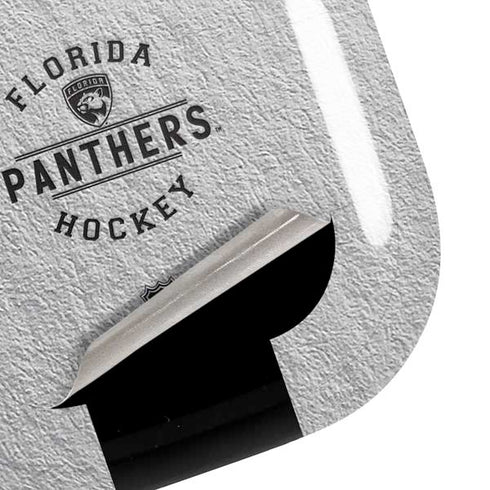NHL Florida Panthers Black Text Galaxy Buds Live Skin