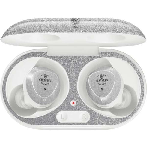 NHL Florida Panthers Black Text Galaxy Buds Plus Skin