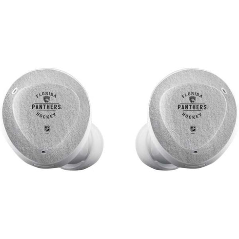 NHL Florida Panthers Black Text Galaxy Buds Plus Skin