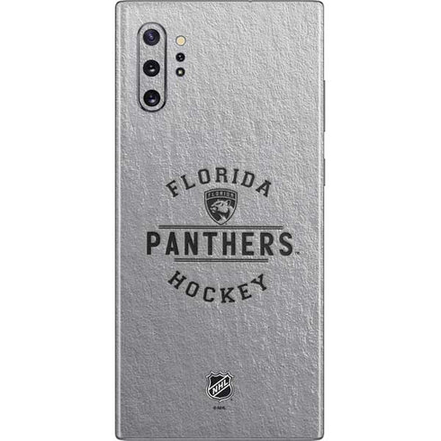 NHL Florida Panthers Black Text Galaxy Note 10 Plus Skin