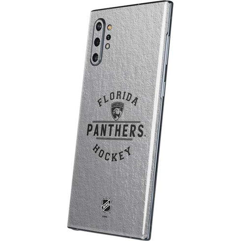 NHL Florida Panthers Black Text Galaxy Note 10 Plus Skin