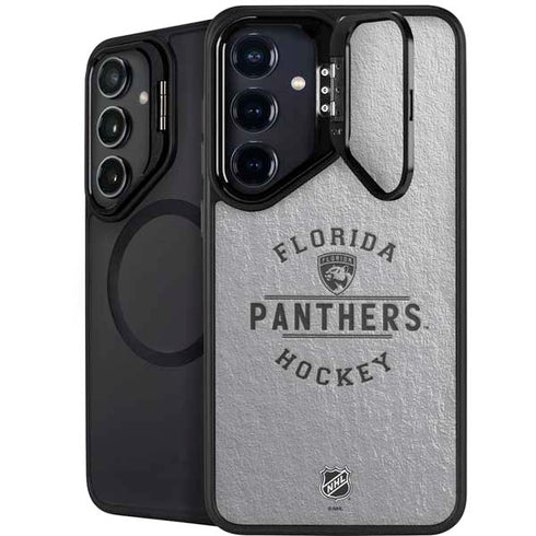 NHL Florida Panthers Black Text Galaxy S24 Kickstand Case