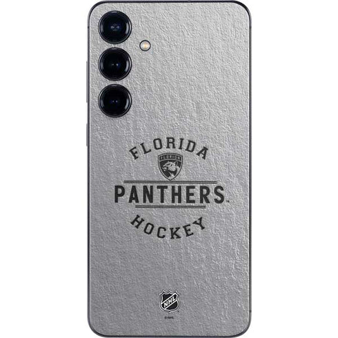 NHL Florida Panthers Black Text Galaxy S25 Plus Skin