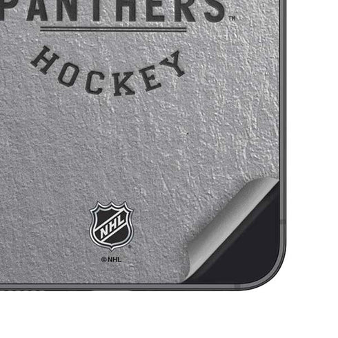 NHL Florida Panthers Black Text Galaxy S24 Plus Skin