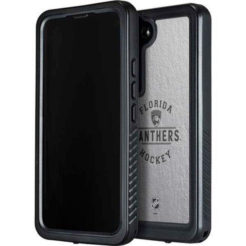 NHL Florida Panthers Black Text Galaxy S24 Plus Waterproof Case