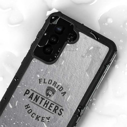 NHL Florida Panthers Black Text Galaxy S24 Plus Waterproof Case