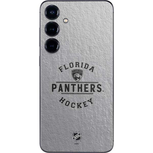 NHL Florida Panthers Black Text Galaxy S25 Skin
