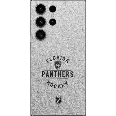 NHL Florida Panthers Black Text Galaxy S24 Ultra Skin