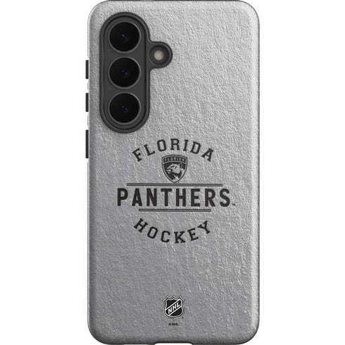 NHL Florida Panthers Black Text Galaxy S26 Impact Case