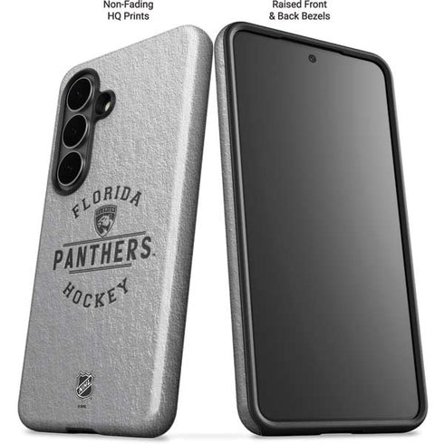 NHL Florida Panthers Black Text Galaxy S26 Impact Case