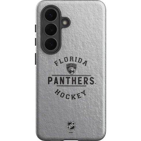 NHL Florida Panthers Black Text Galaxy S26 Plus Impact Case