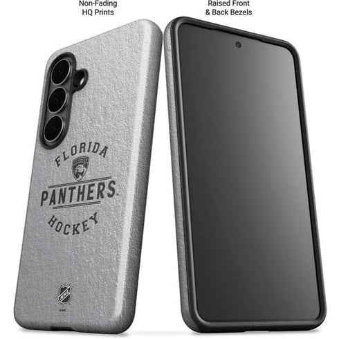 NHL Florida Panthers Black Text Galaxy S26 Plus Impact Case