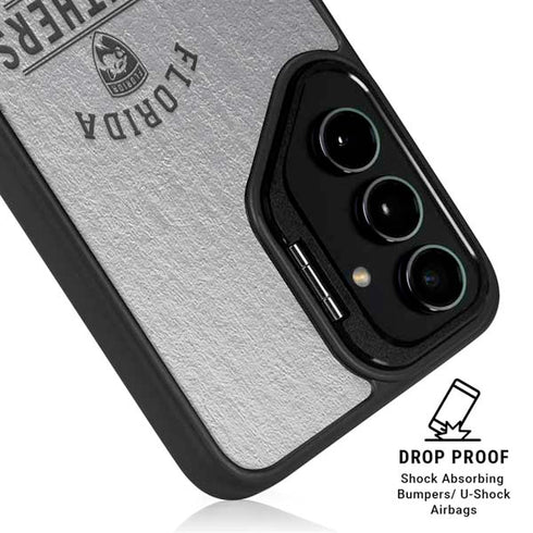 NHL Florida Panthers Black Text Galaxy S26 Plus Kickstand Case