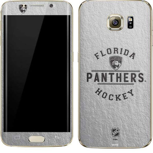 NHL Florida Panthers Black Text Galaxy S7 Edge Skin