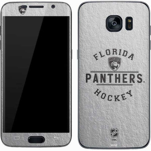 NHL Florida Panthers Black Text Galaxy S7 Skin