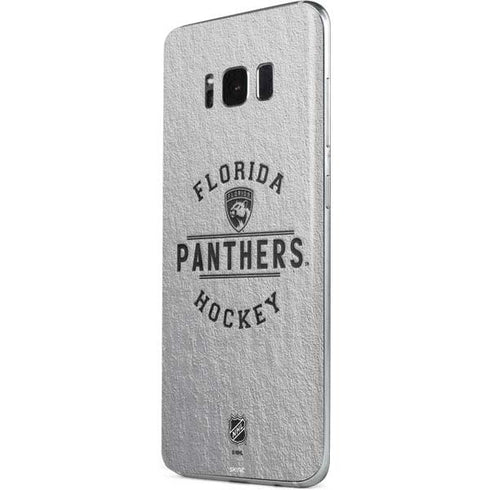 NHL Florida Panthers Black Text Galaxy S8 Skin