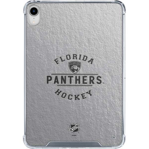 NHL Florida Panthers Black Text iPad 11th Gen (2025) Clear Case