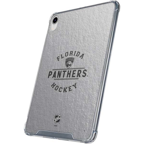 NHL Florida Panthers Black Text iPad 11th Gen (2025) Clear Case
