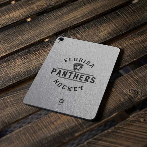NHL Florida Panthers Black Text Apple iPad Pro Skin
