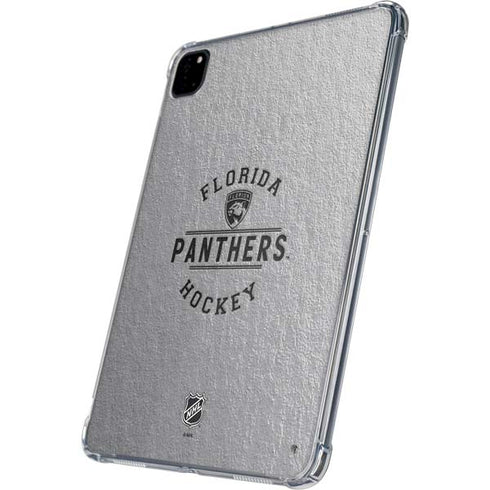 NHL Florida Panthers Black Text iPad Pro 11in (2024) Clear Case