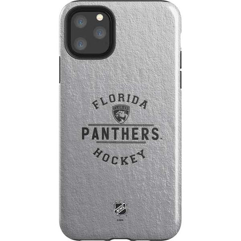 NHL Florida Panthers Black Text iPhone Cases