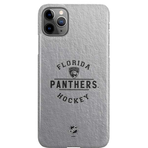 NHL Florida Panthers Black Text iPhone Cases