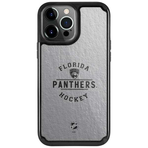 NHL Florida Panthers Black Text iPhone Cases