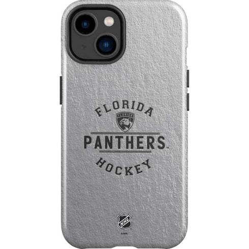 NHL Florida Panthers Black Text iPhone 15 Impact Case