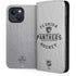 NHL Florida Panthers Black Text iPhone 15 Plus Folio Case