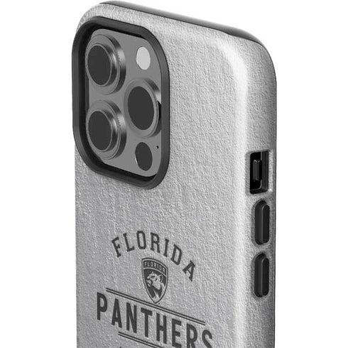 NHL Florida Panthers Black Text iPhone 15 Pro Impact Case