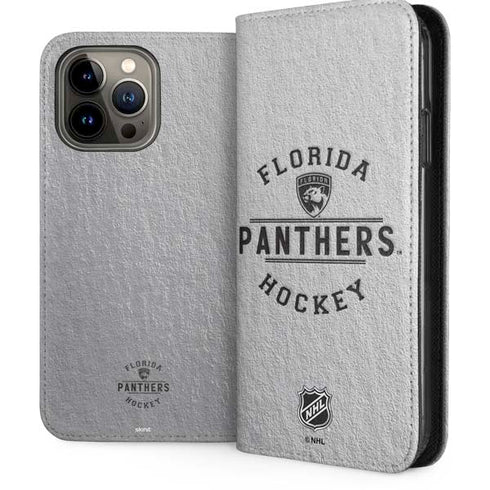 NHL Florida Panthers Black Text iPhone Cases