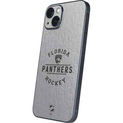 NHL Florida Panthers Black Text iPhone 15 Skin