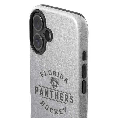 NHL Florida Panthers Black Text iPhone 16 Impact Case