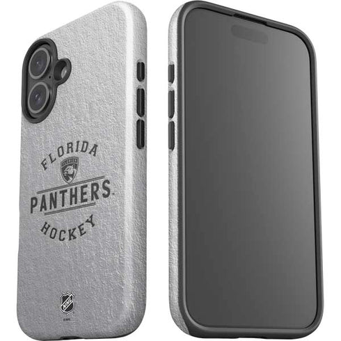 NHL Florida Panthers Black Text iPhone 16 Impact Case