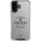 NHL Florida Panthers Black Text iPhone 16 Plus Clear Case