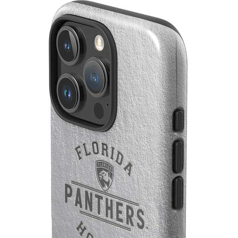 NHL Florida Panthers Black Text iPhone 16 Pro Impact Case