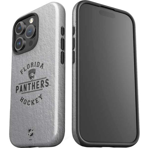 NHL Florida Panthers Black Text iPhone 16 Pro Impact Case