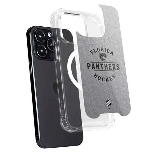 NHL Florida Panthers Black Text iPhone 16 Pro MagSafe Case