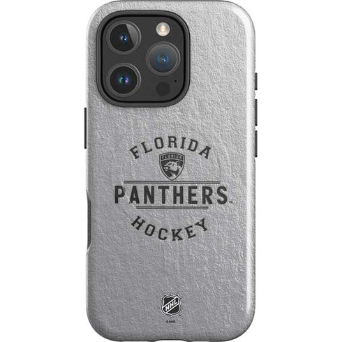 NHL Florida Panthers Black Text iPhone 16 Pro Magsafe Impact Case
