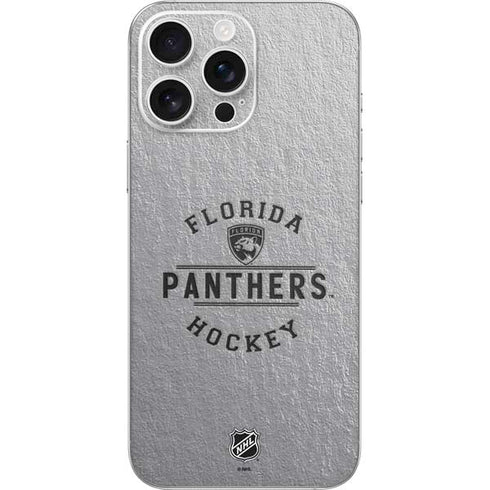 NHL Florida Panthers Black Text iPhone 16 Pro Max Skin