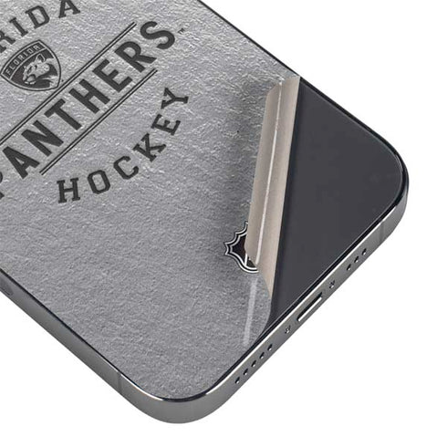 NHL Florida Panthers Black Text iPhone 16 Pro Max Skin