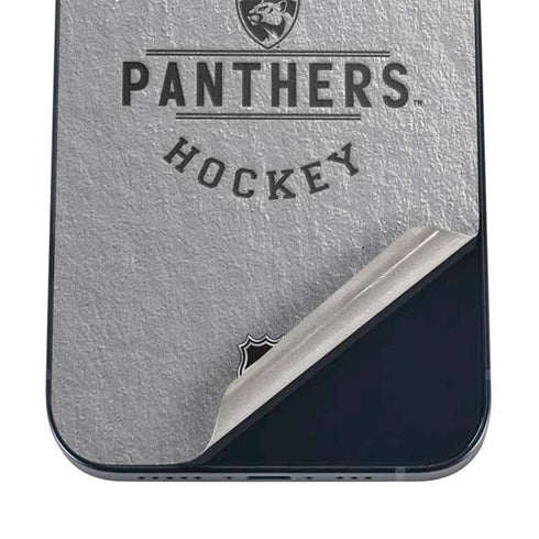NHL Florida Panthers Black Text iPhone 16 Skin