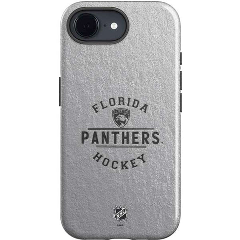 NHL Florida Panthers Black Text iPhone 16e Impact Case