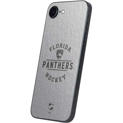 NHL Florida Panthers Black Text iPhone 16e Skin