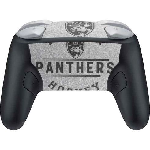 NHL Florida Panthers Black Text Nintendo Switch 2 (2025) Pro Controller Skin