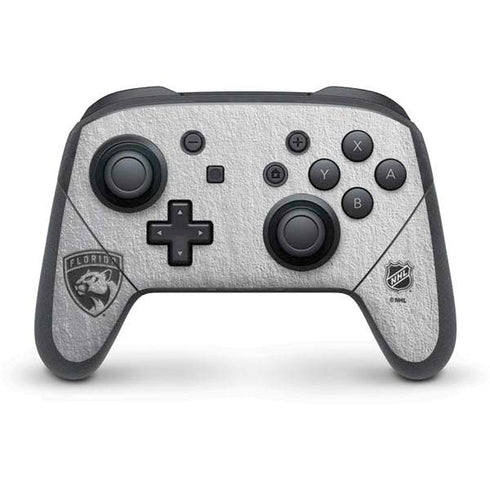 NHL Florida Panthers Black Text Nintendo Switch Pro Controller Skin