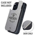 NHL Florida Panthers Black Text Otterbox Defender iPhone Skin