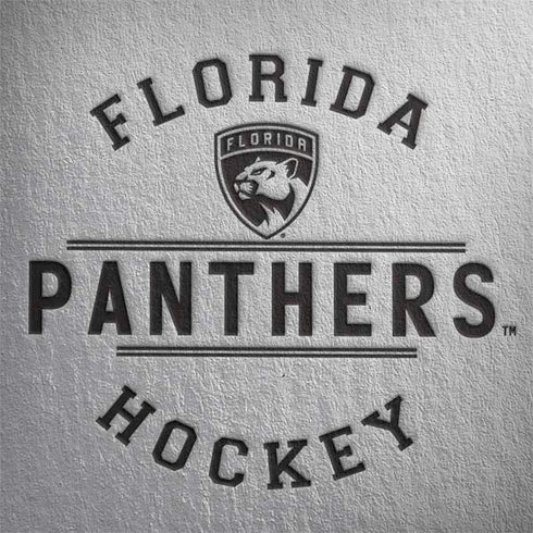 NHL Florida Panthers Black Text PlayStation 4 Gold Wireless Headset Skin