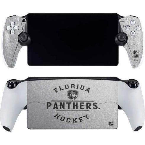 NHL Florida Panthers Black Text PlayStation Portal Remote Player Skin